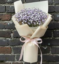Букет цветов из:  Гипсофила в Локомотивный