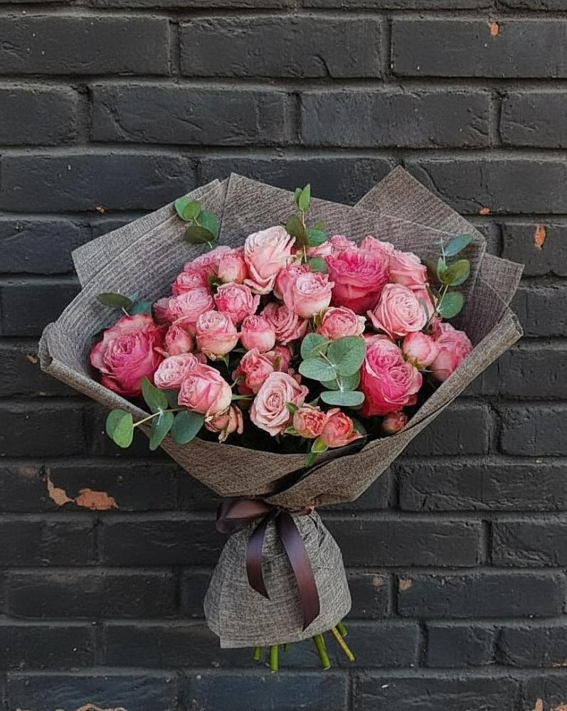 Букет цветов из: Розы в Локомотивный