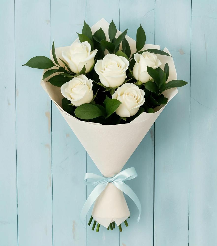 Букет цветов из: Розы в Локомотивный