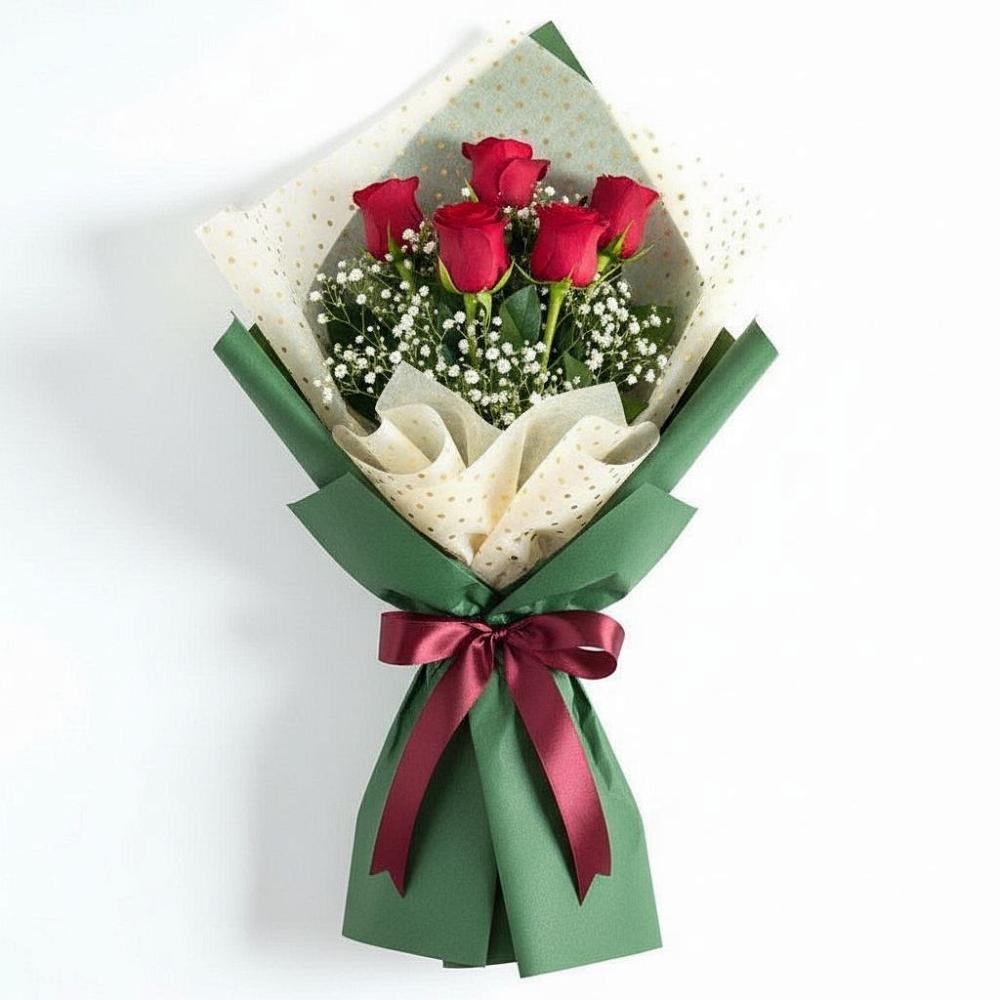 Букет цветов из: Розы в Локомотивный