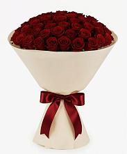 Букет 101 Бордовая роза Блэк Бакарра #REPLACE_PRED# Локомотивный