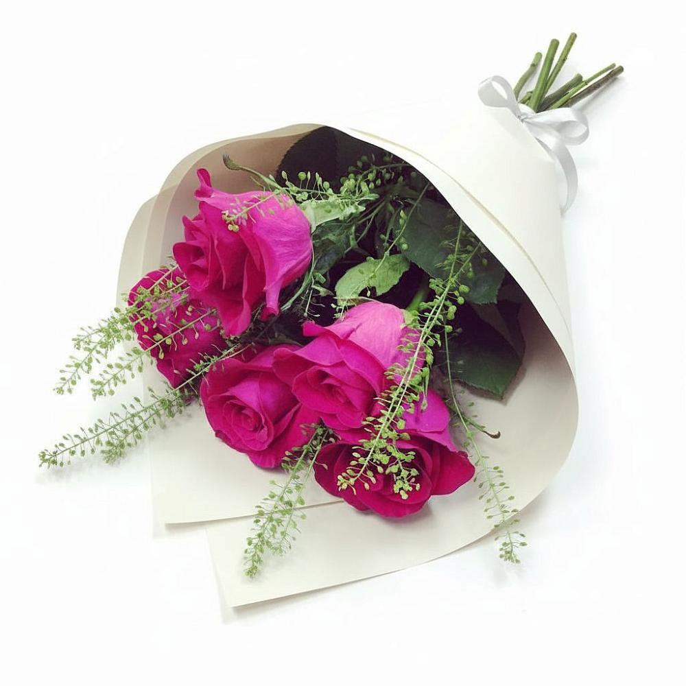 Букет цветов из: Розы в Локомотивный