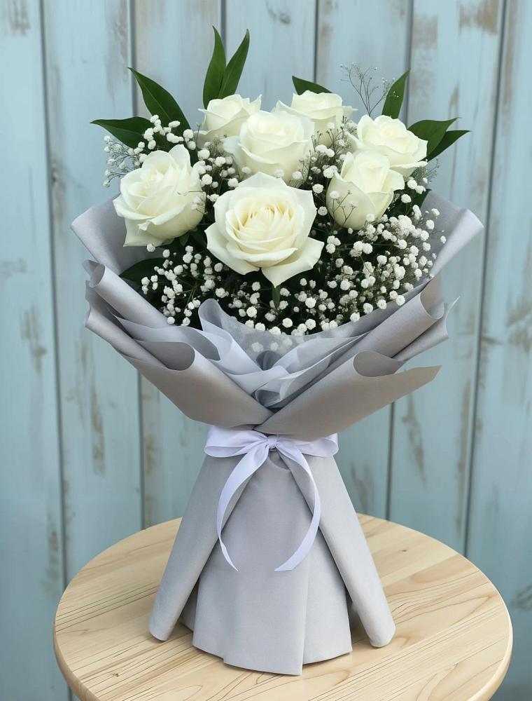 Букет цветов из: Розы в Локомотивный