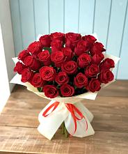 Букет 29 Красных роз #REPLACE_PRED# Локомотивный