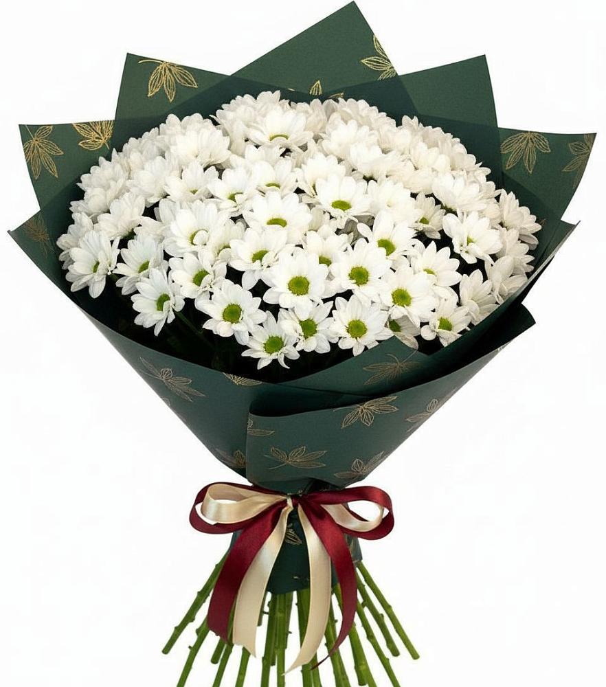 Букет цветов из: Хризантемы в Локомотивный