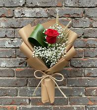 Букет цветов из:  Розы в Локомотивный