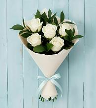 Букет цветов из:  Розы #REPLACE_PRED# Локомотивный